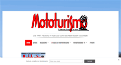 Desktop Screenshot of mototurismo.it